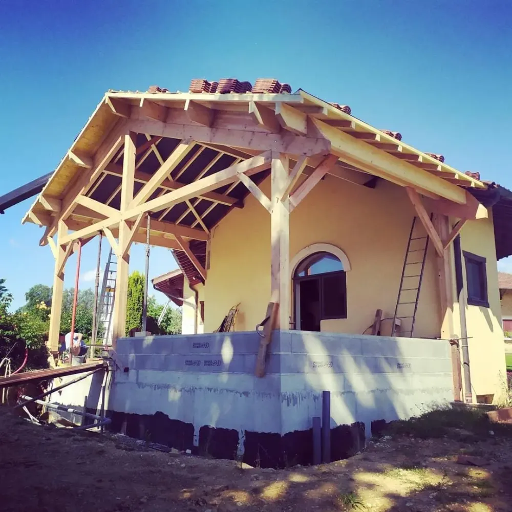 Extension de maison près de Attignat